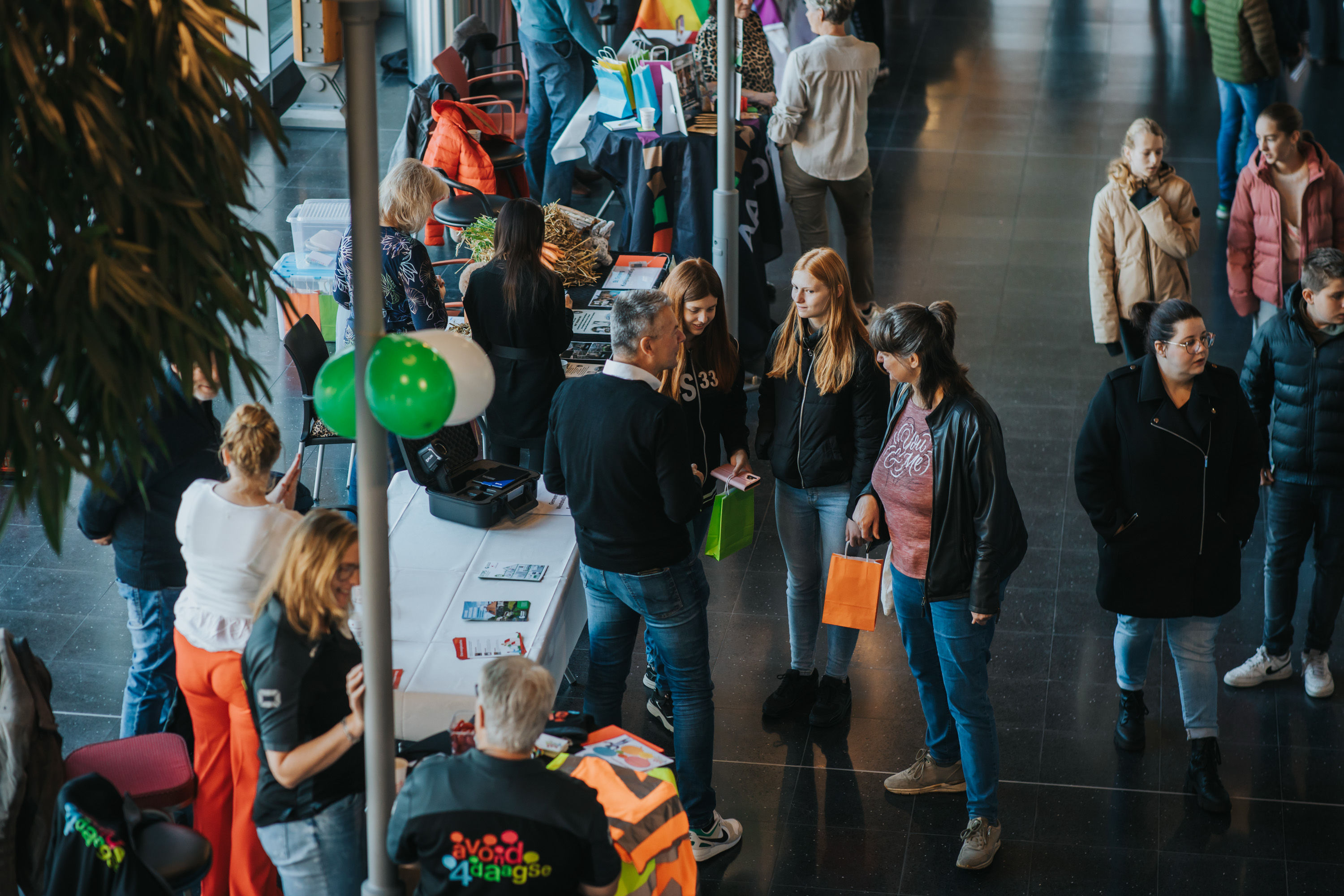 Vrijwilligersmarkt goed bezocht!