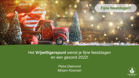 Fijne feestdagen!