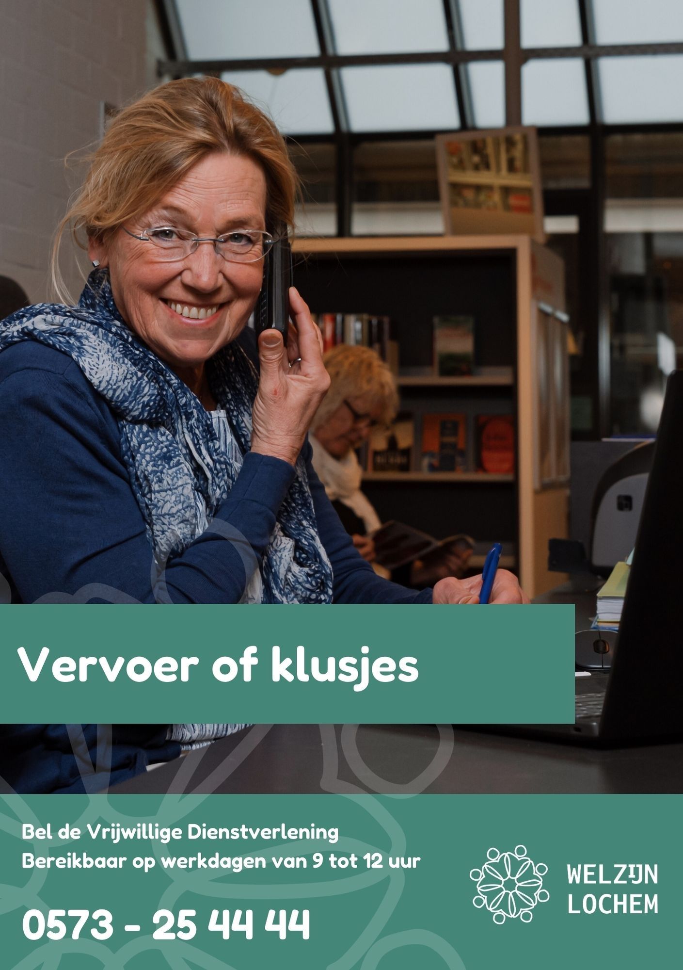 Vrijwilliger voor vervoer of klusjes