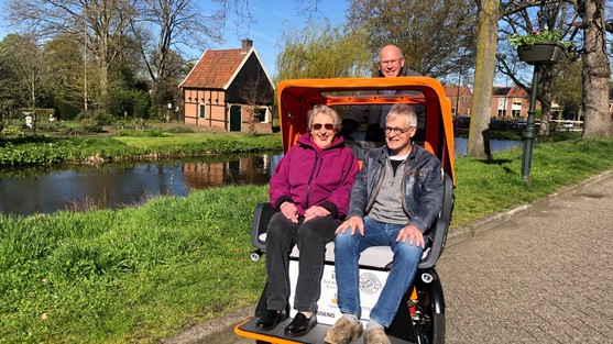 De riksja gaat weer van start in Lochem!
