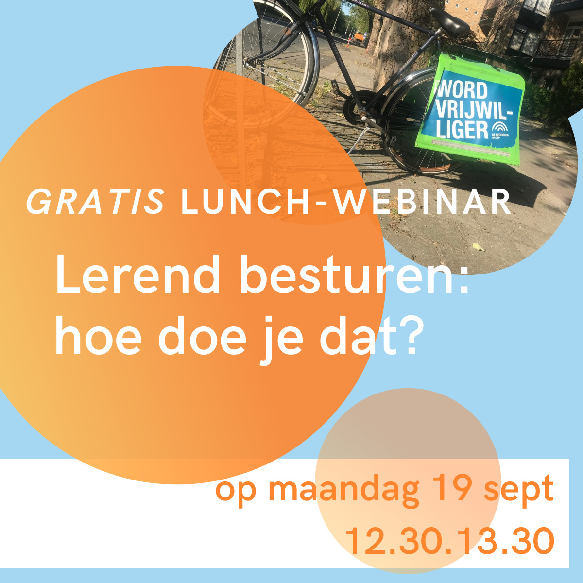 Lunch-webinar over Lerend Besturen