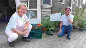 Rita (links) en Woutera