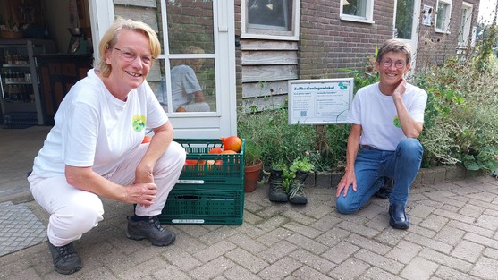 Rita (links) en Woutera