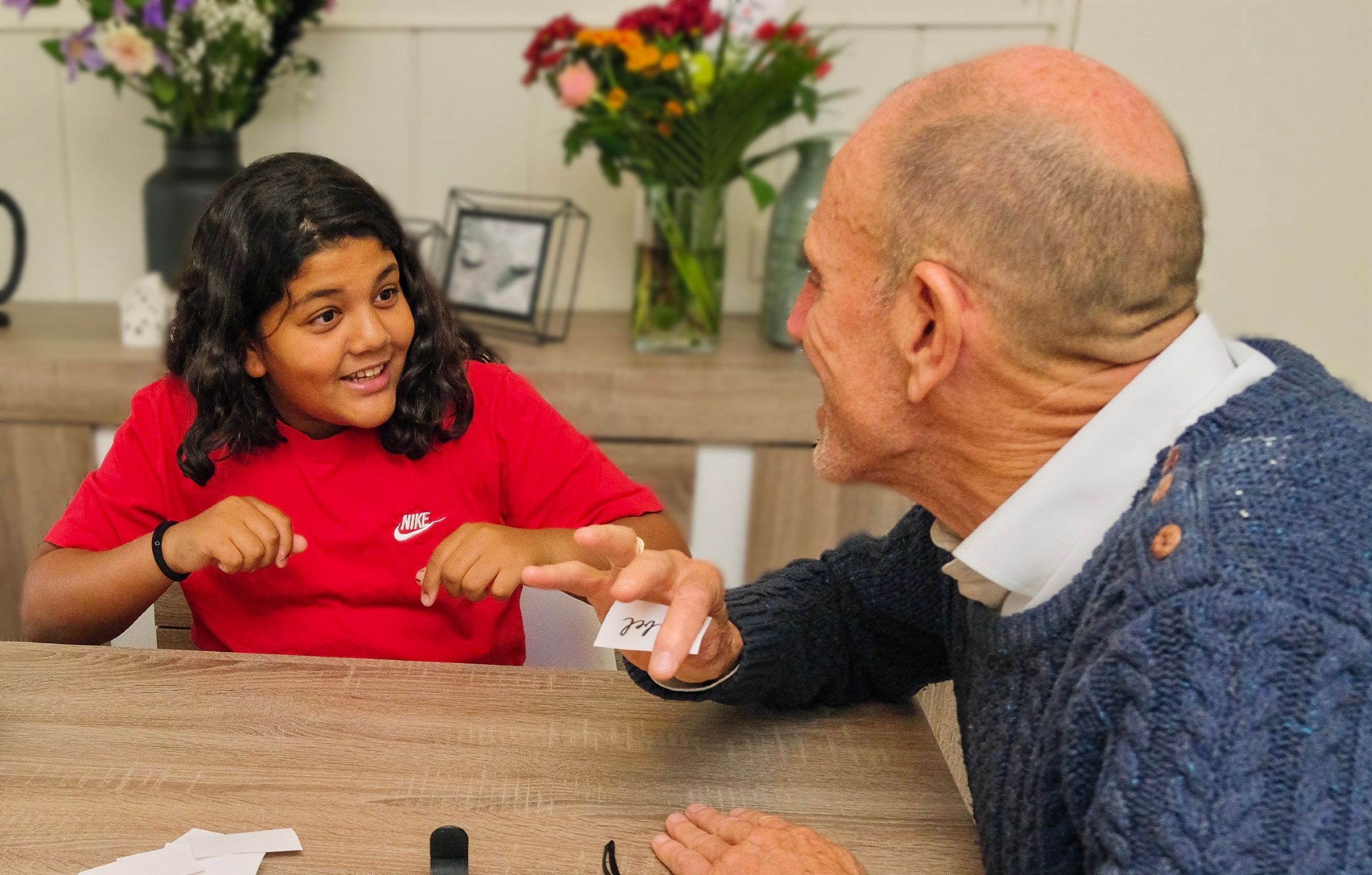 Mentor voor een jonge nieuwkomer