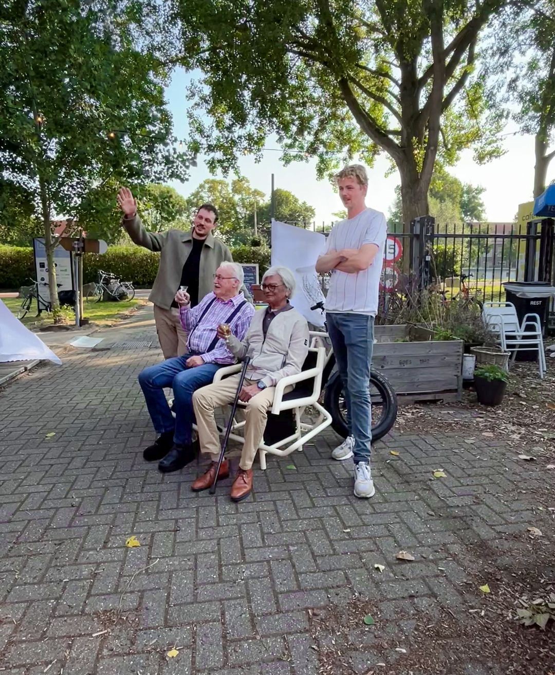 Komt u (duo)fietsen met onze bewoners?