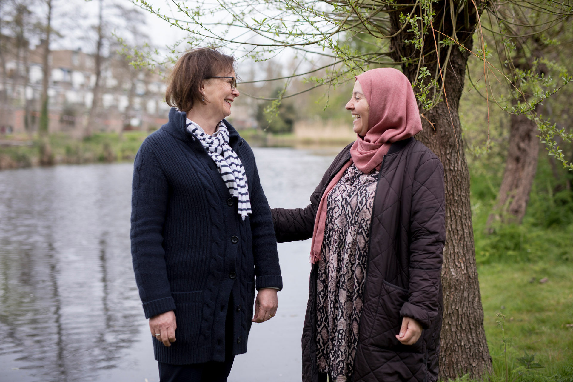 Help jij een moeder met twee tieners op weg?