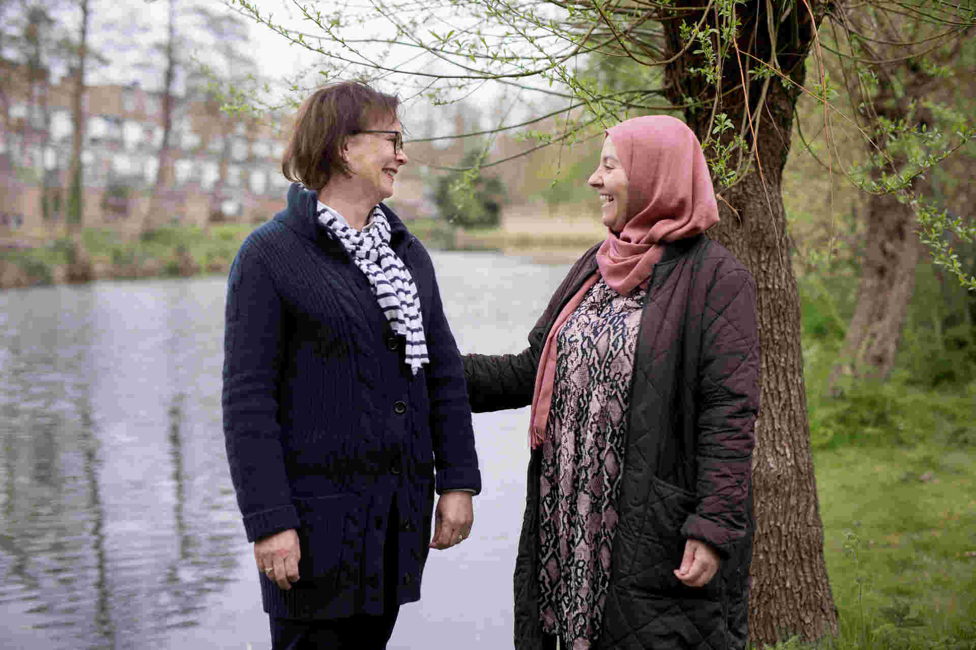 Help jij een moeder met twee tieners op weg?