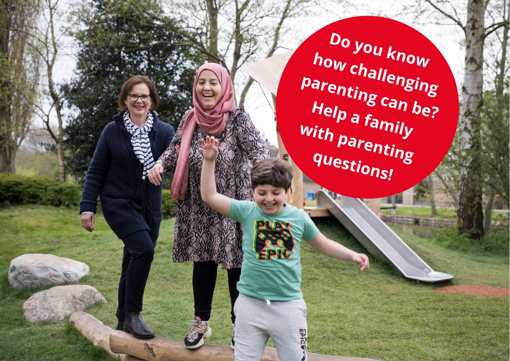 Buddy for a family with parenting questions