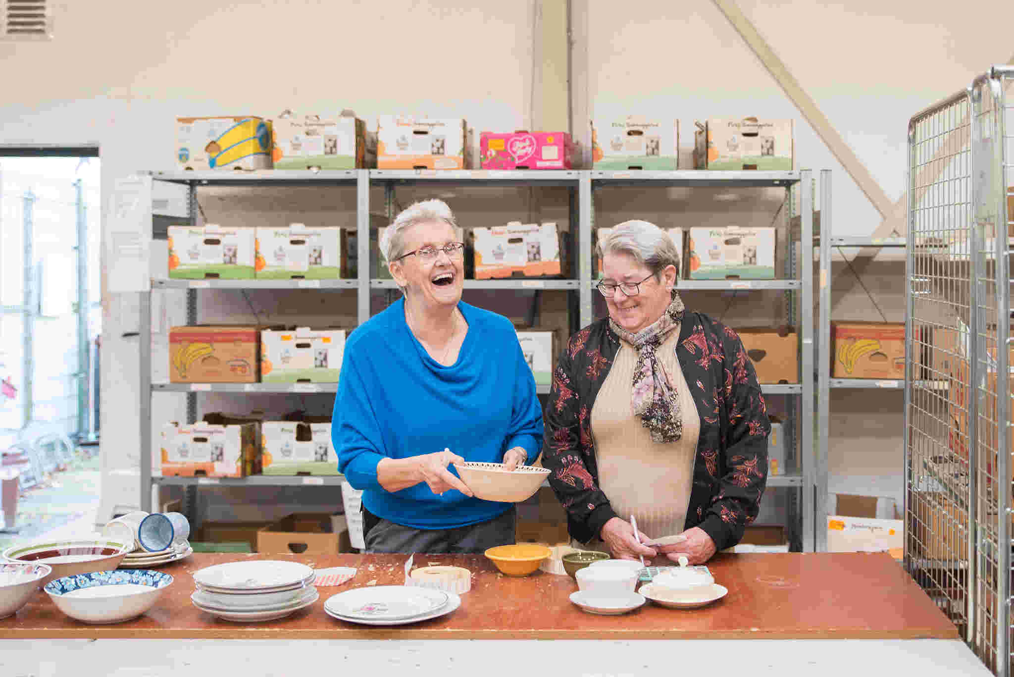 Duizendpoot voor kringloopwinkel Emmaus Parkwijk