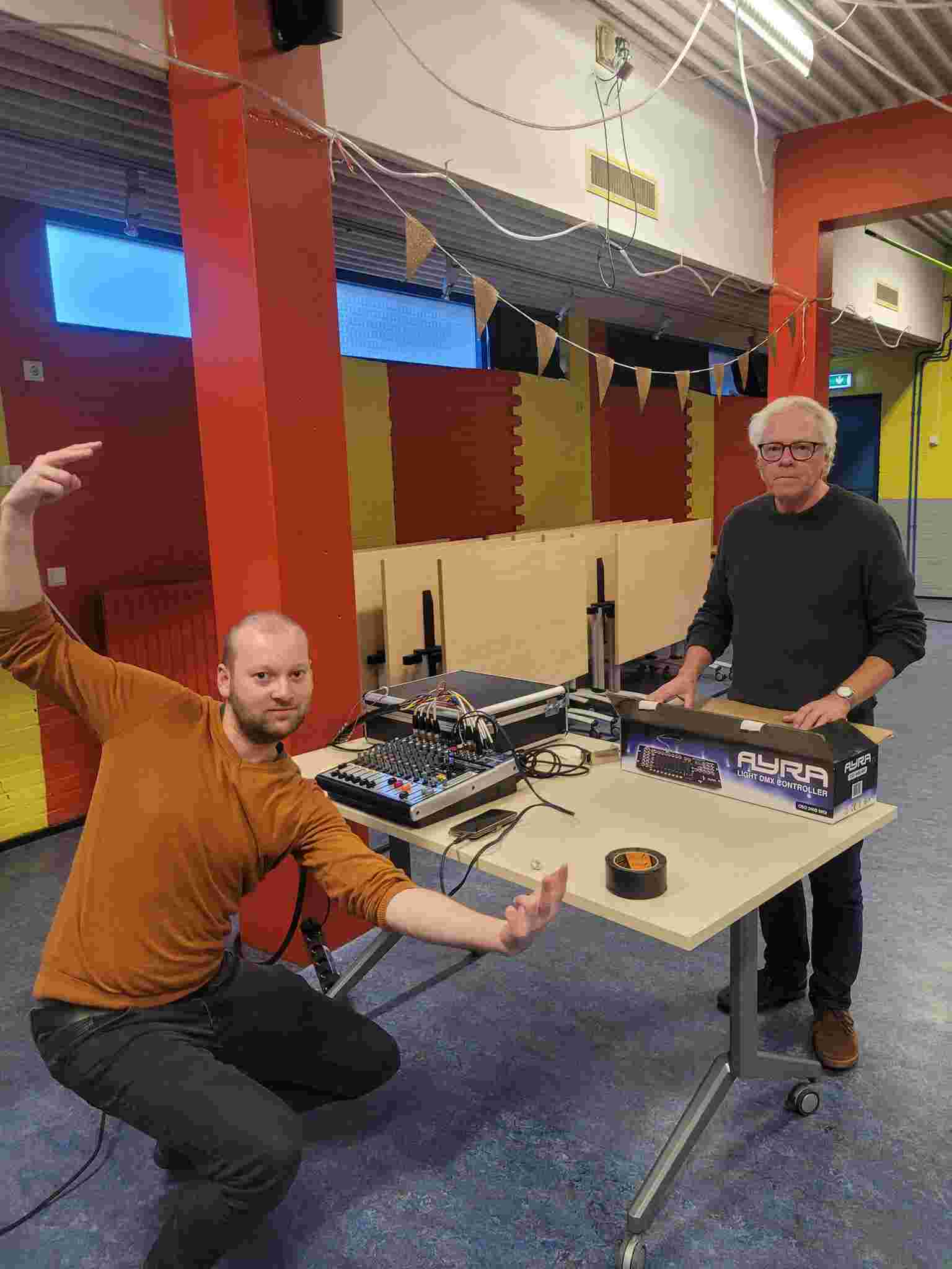 Help jij ons bij geluid- en lichttechniek?