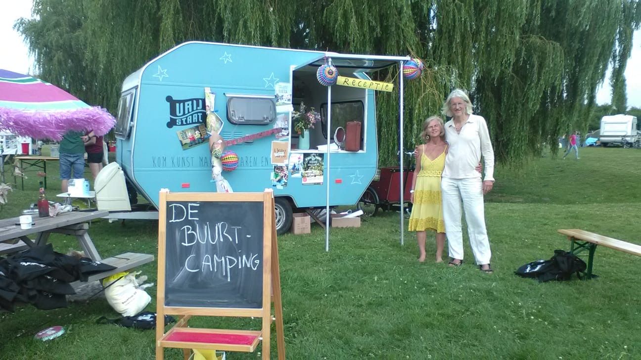 De Campingreceptie