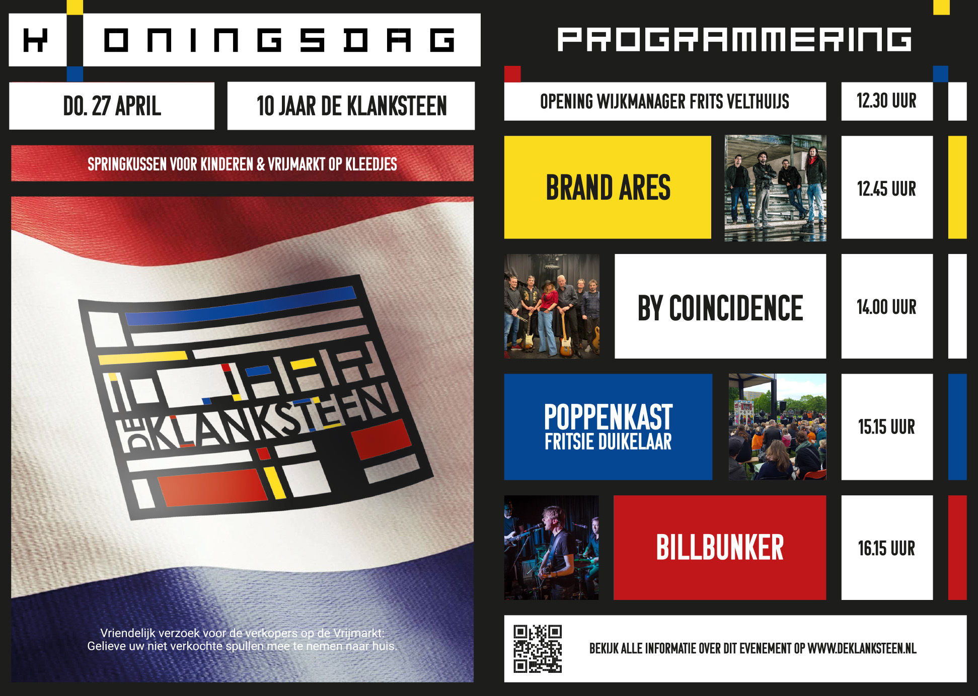 Seizoensopening 10 jarig bestaan De Klanksteen