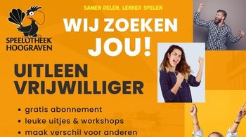 Speelgoeduitleners maandagmiddag (2 uurtjes)