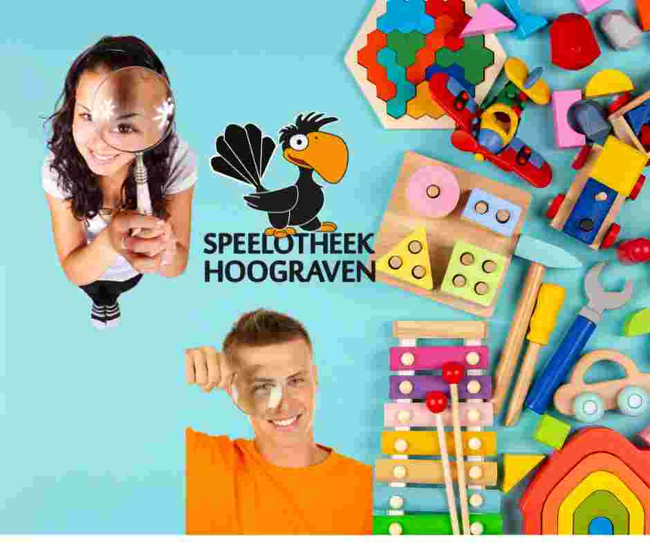 Speelgoed lenen = leuk. Help mee op woensdagavond!