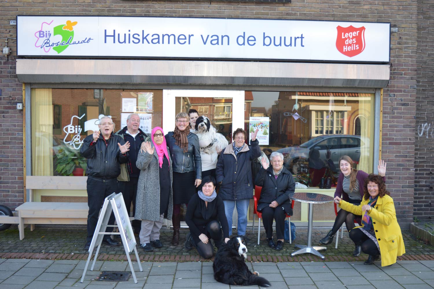 Vrijwilliger winkel Bij Bosshardt Kanaleneiland 