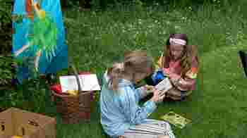 Heembostocht ouders/begeleiders met kleuters instrueren en begeleiden