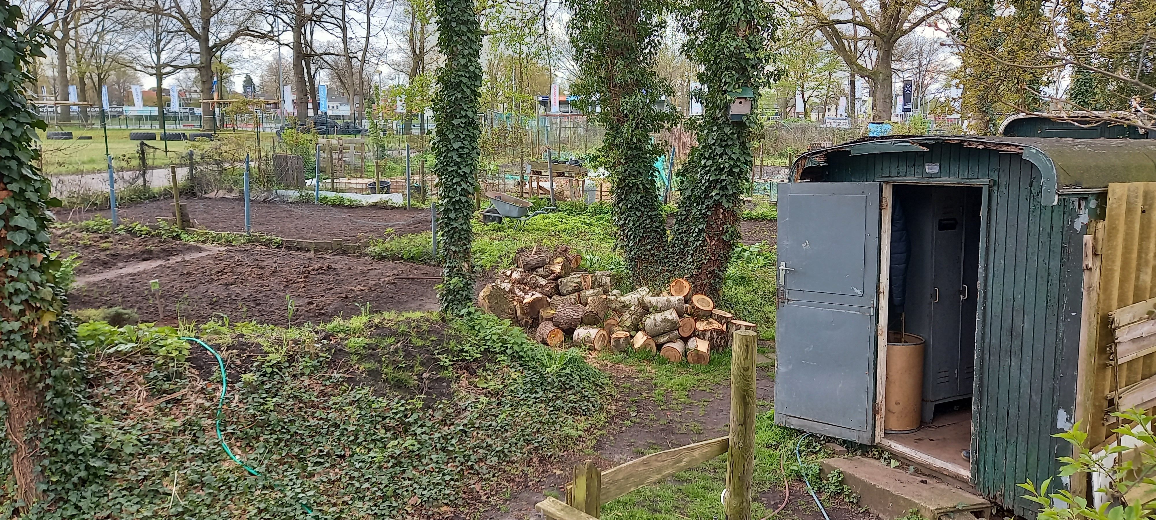Hulp nodig bij onze moestuin