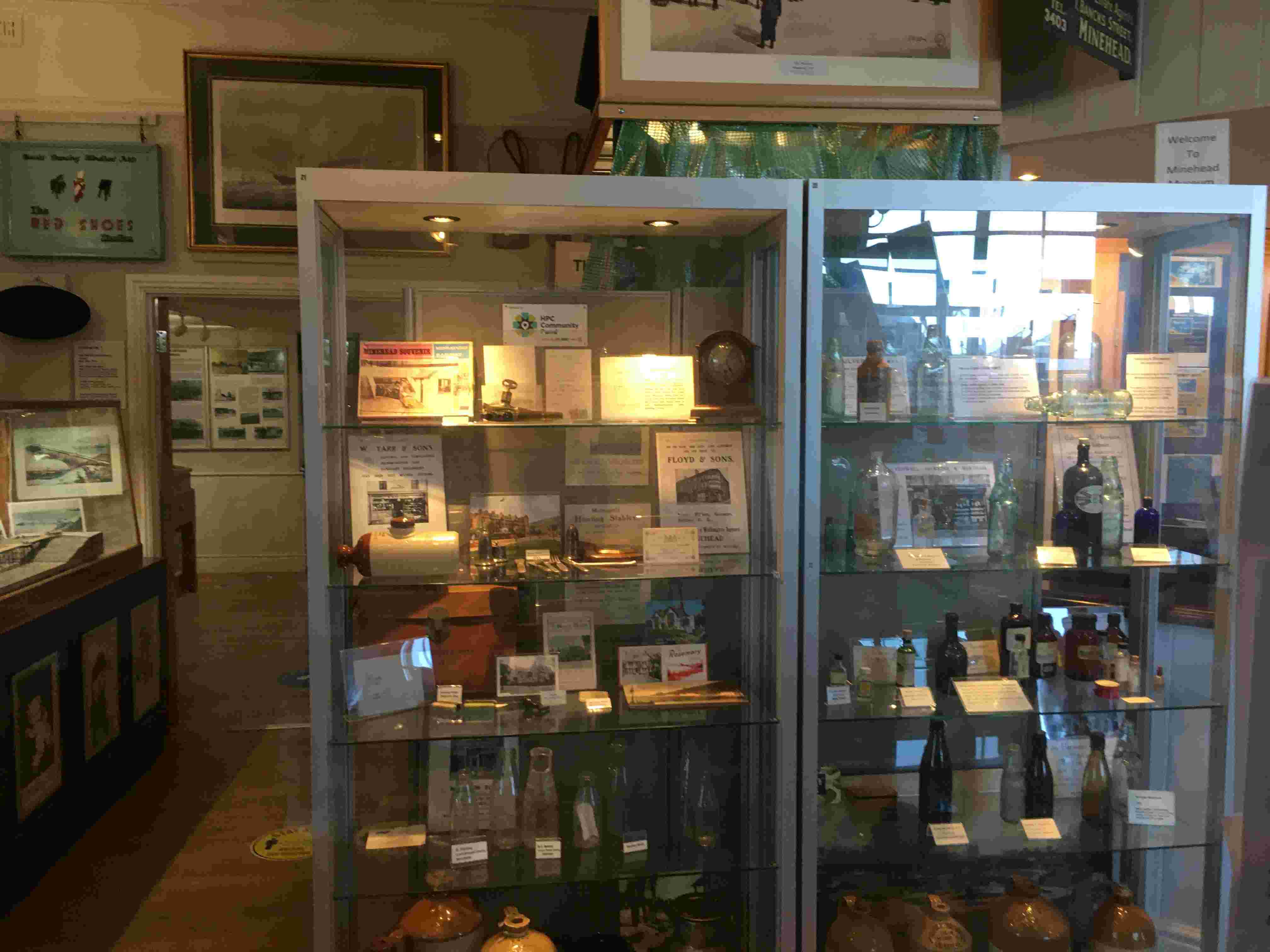 Minehead Museum volunteer