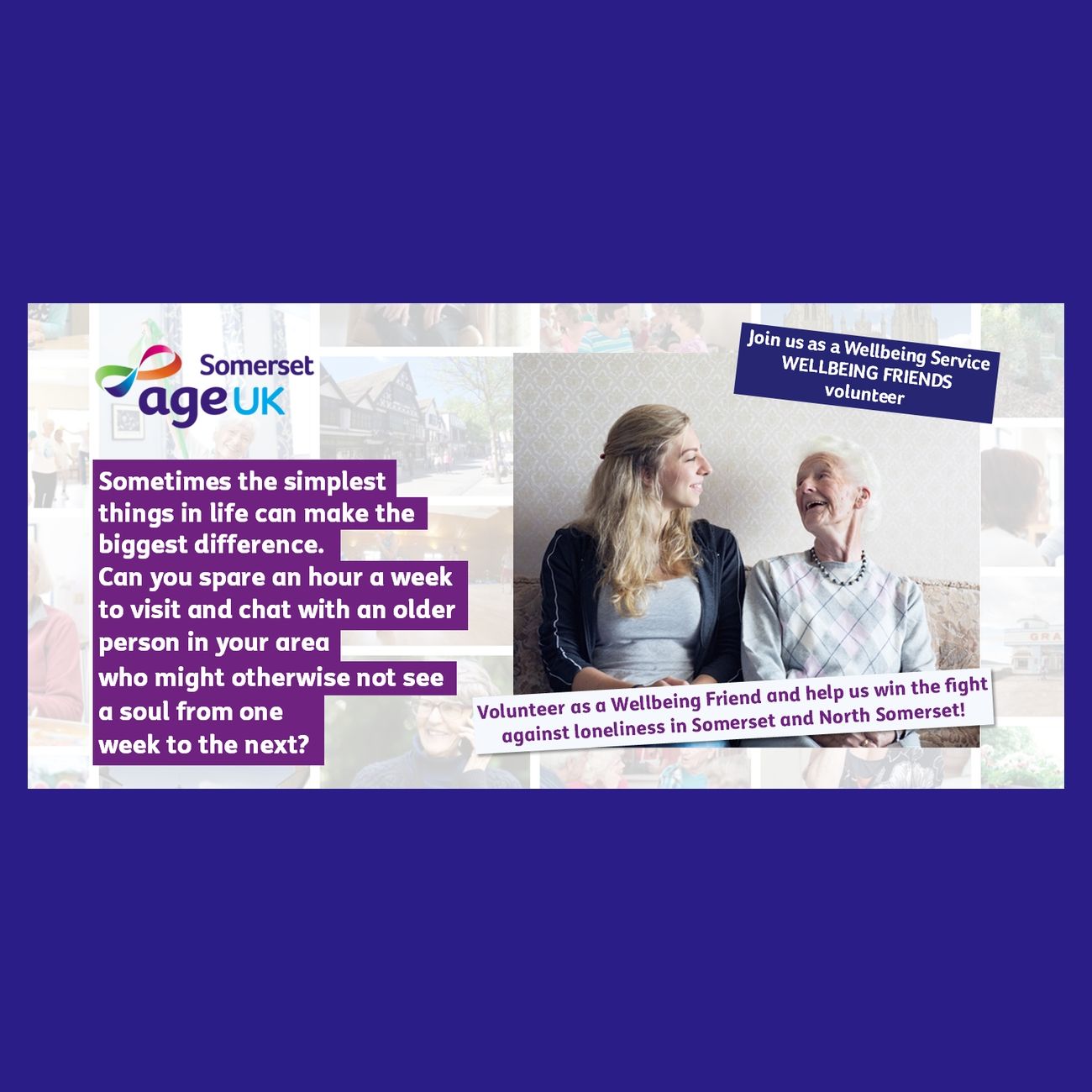 Wellbeing Friend Volunteer