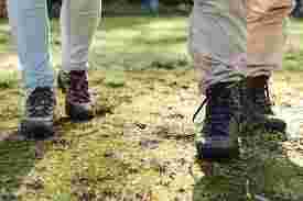 Even de benen strekken..