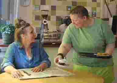 Vrijwilliger Biebcafé Koek en Boek