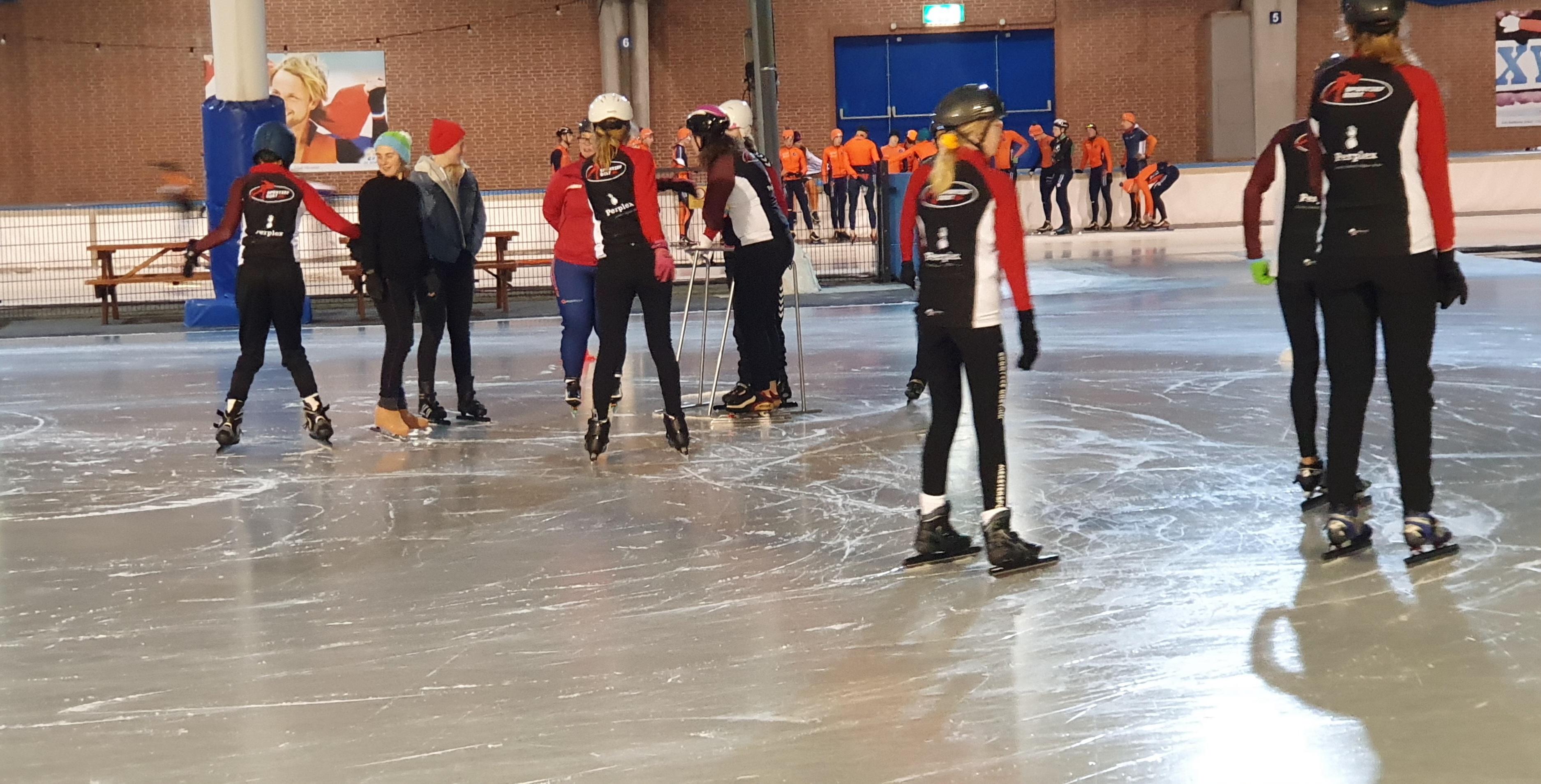 Assistent aangepast schaatsen