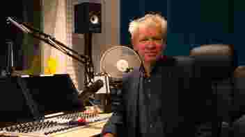 Simon is de voorzitter van RTV Rijnstreek. Foto: Paul Holst