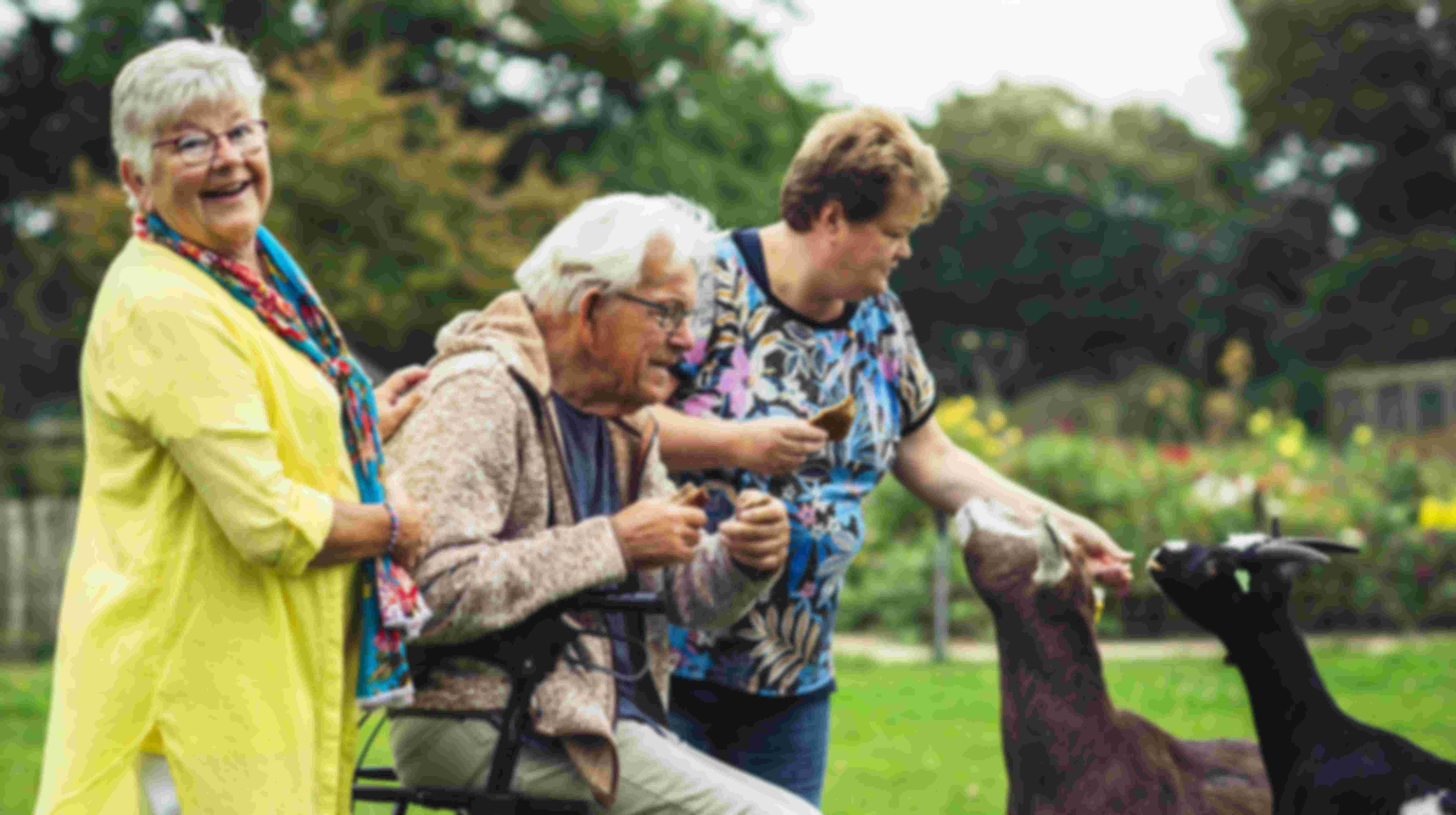 Vrijwilliger dagbesteding ouderen