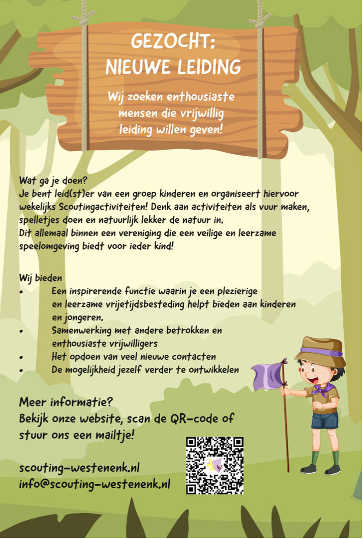 Vind jij het leuk om kinderen te begeleiden?