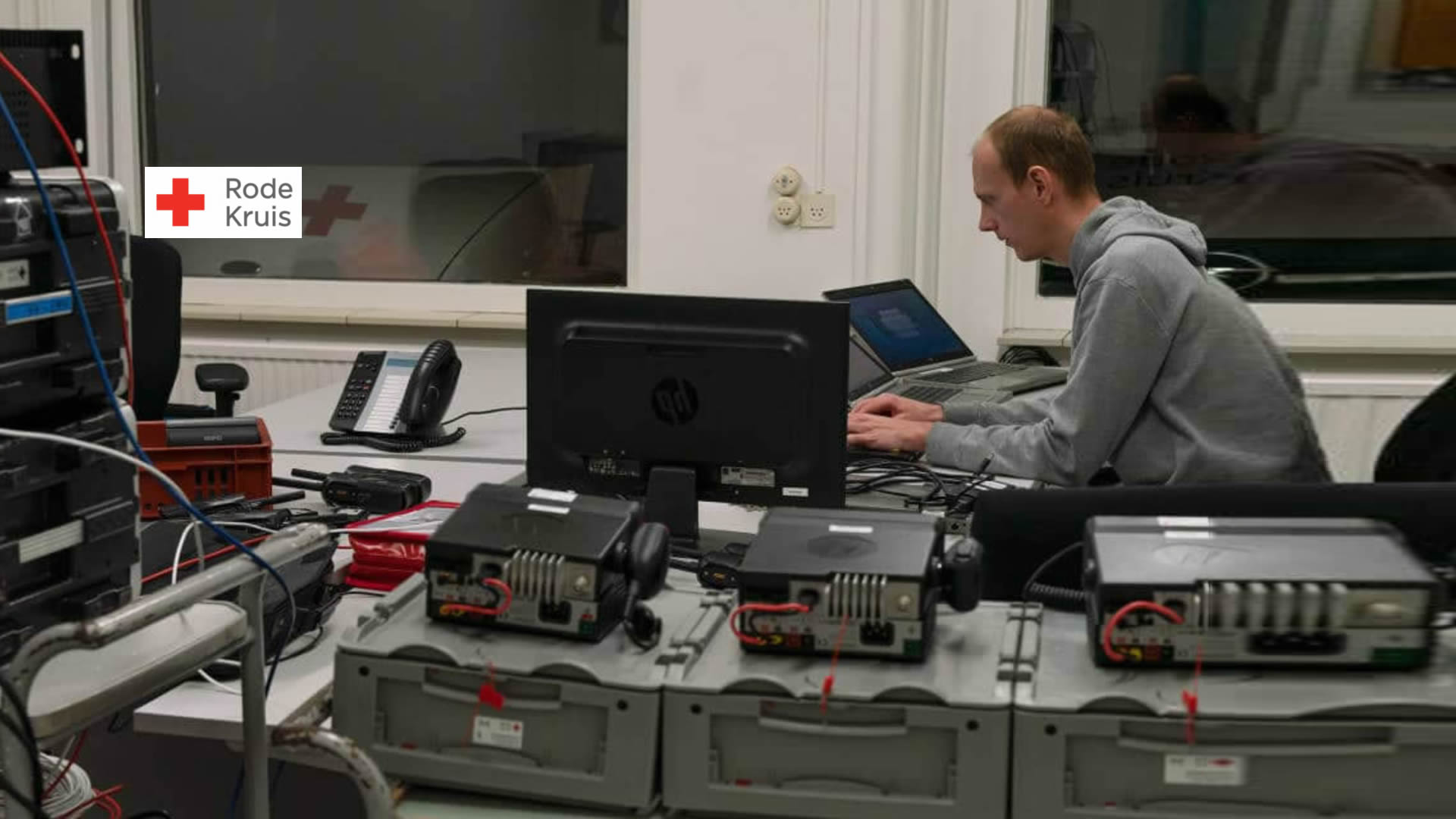 Vrijwilliger Verbindingsdienst Rode Kruis