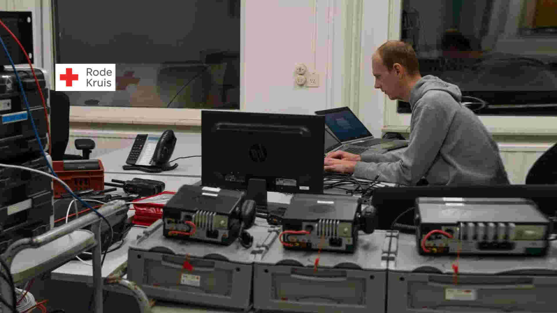 Vrijwilliger Verbindingsdienst Rode Kruis