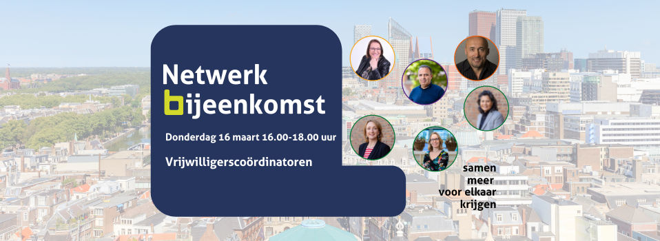 Netwerkbijeenkomst Vrijwilligerscoördinatoren