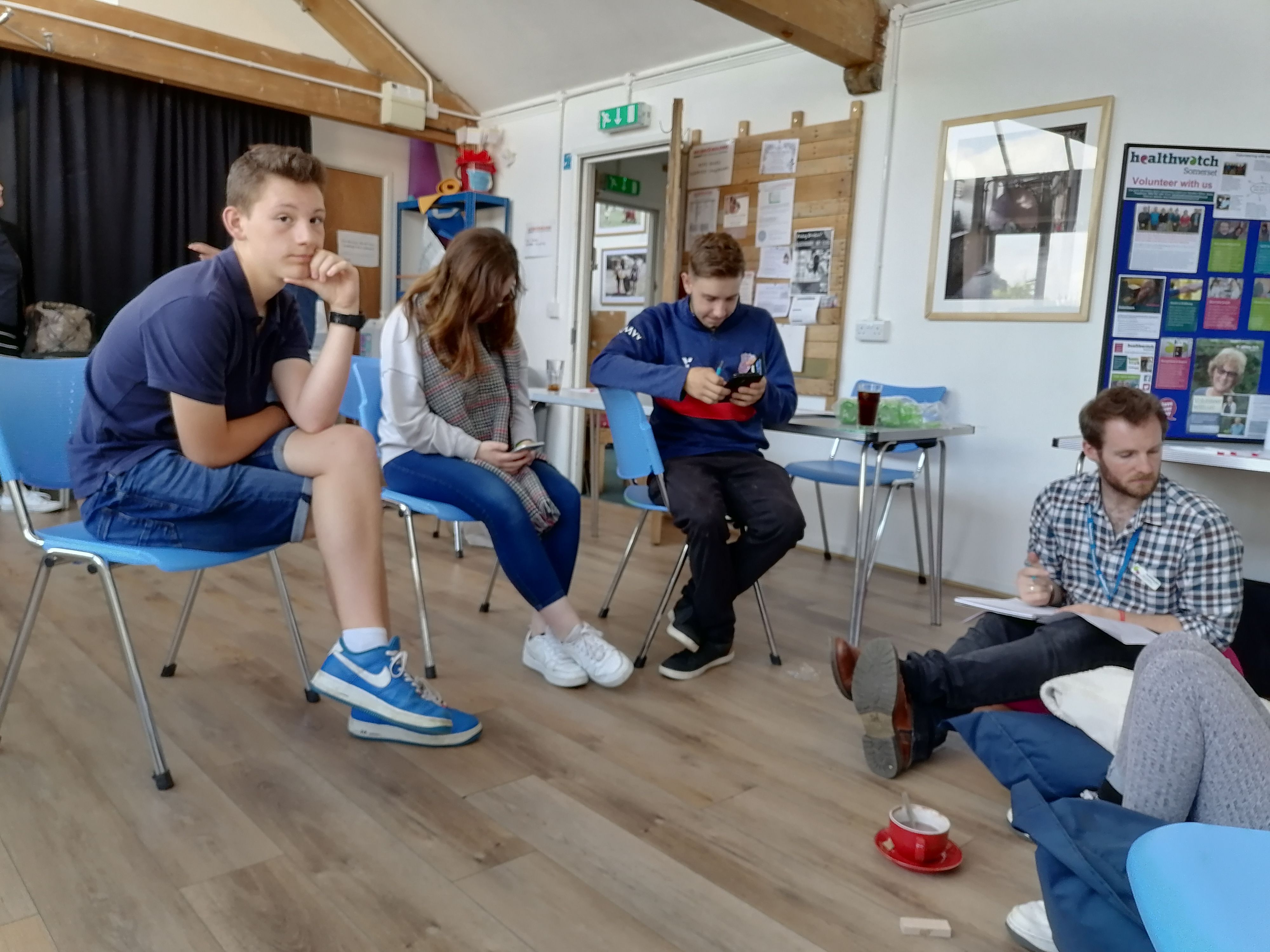 Young peoples focus group member