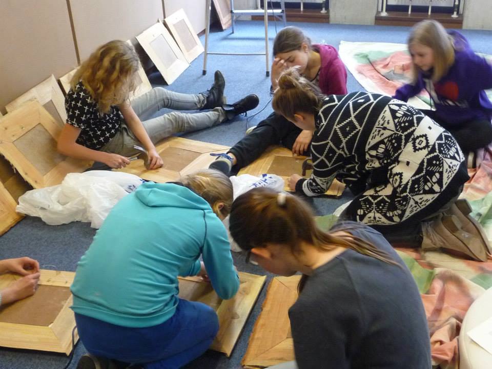 Secretaris met een creatief brein