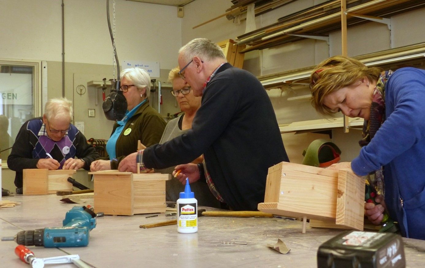 vogelhuisjes klusjesman/vrouw gezocht.