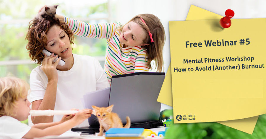 "How to Avoid (Another) Burnout - A Mental Health Workshop" with Vassia Sarantopoulou, counselor and coach, founder of AntiLoneliness