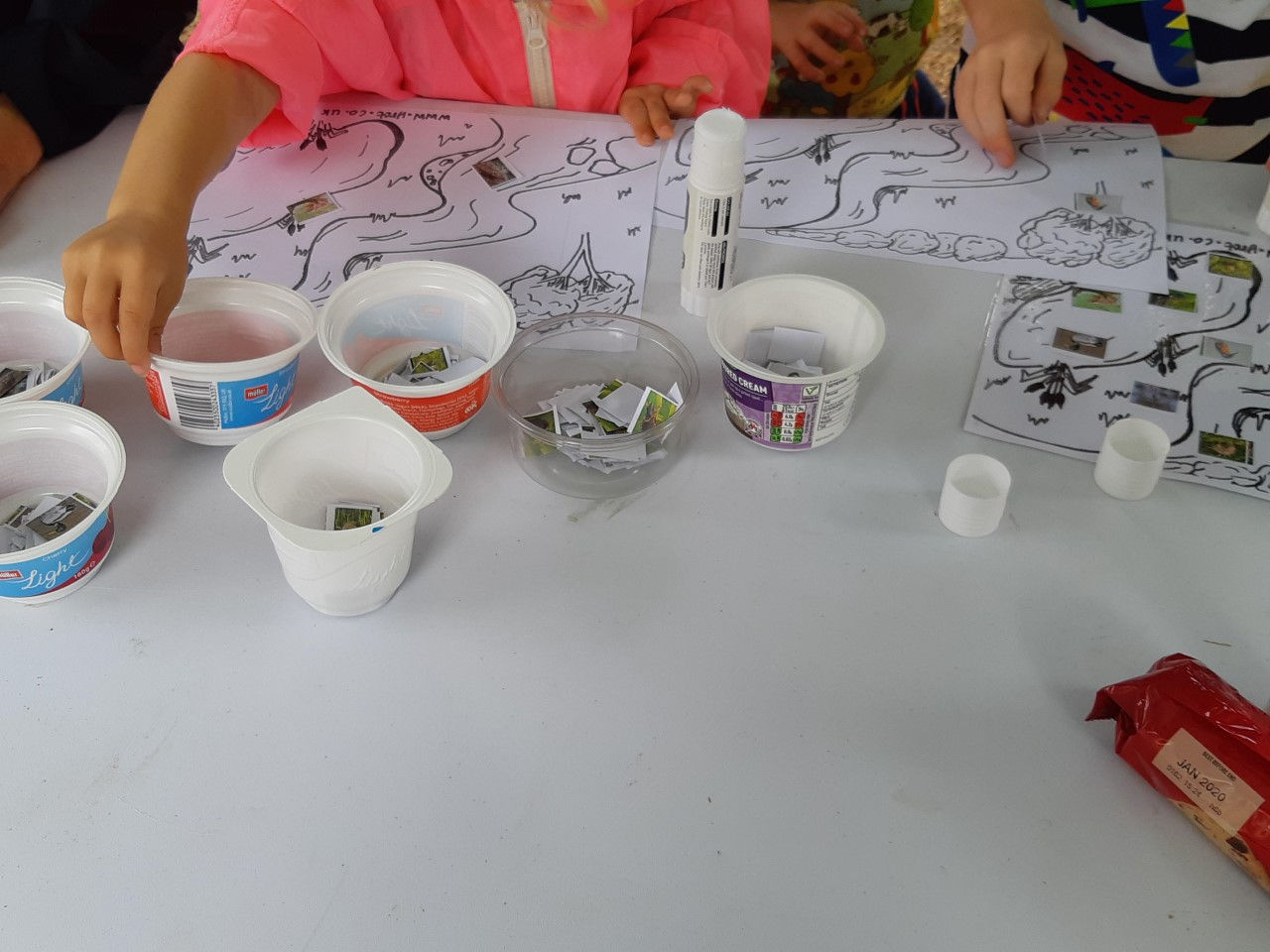 Volunteer Day Children Colouring