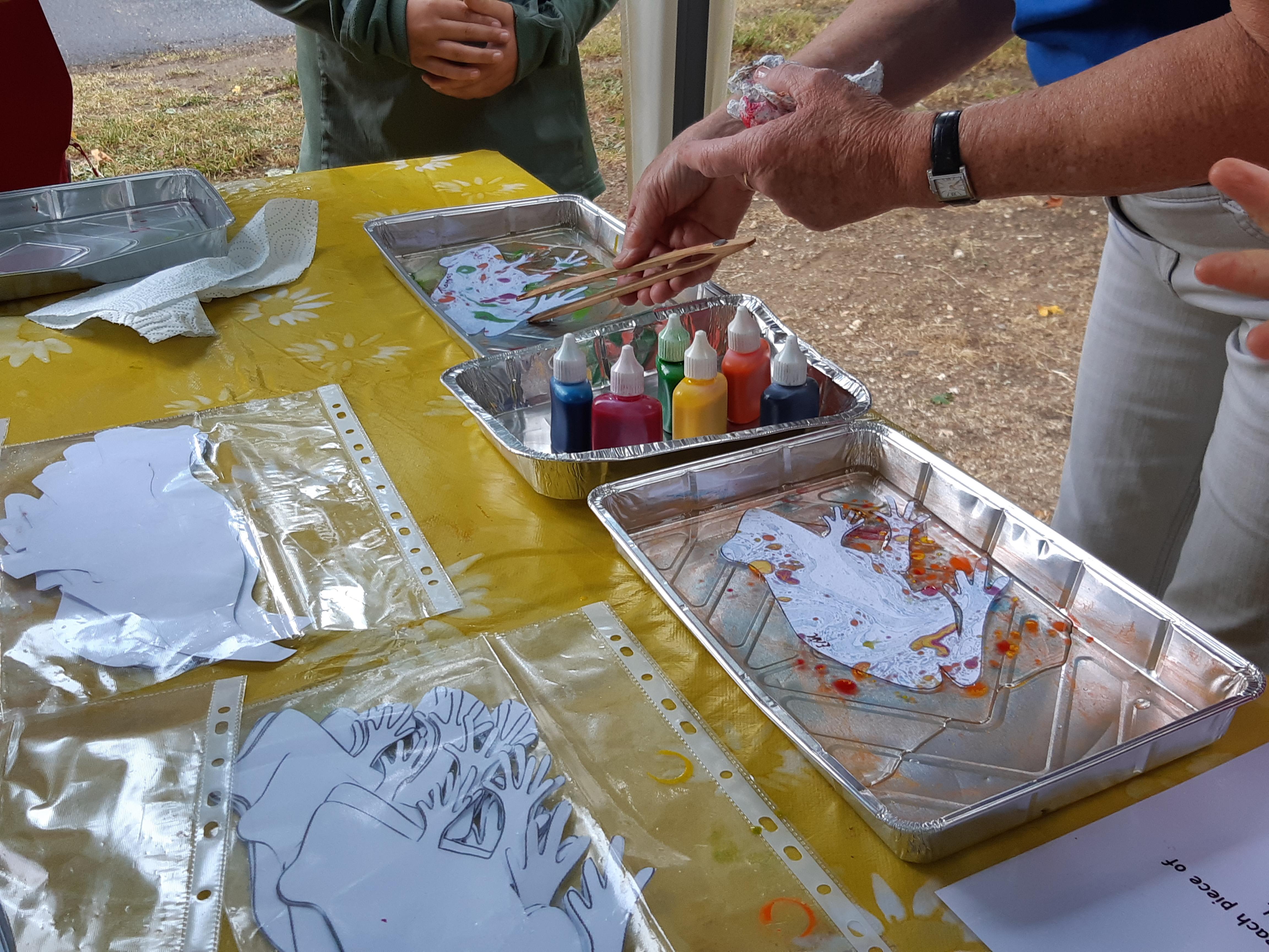 Volunteer Activity Day Painting