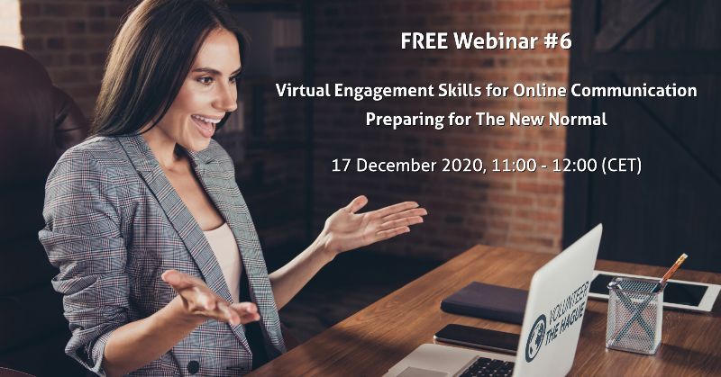 "Virtual Engagement Skills for Online Communication" with digital skills consultant Luba Fateeva of The Hague Business Agency