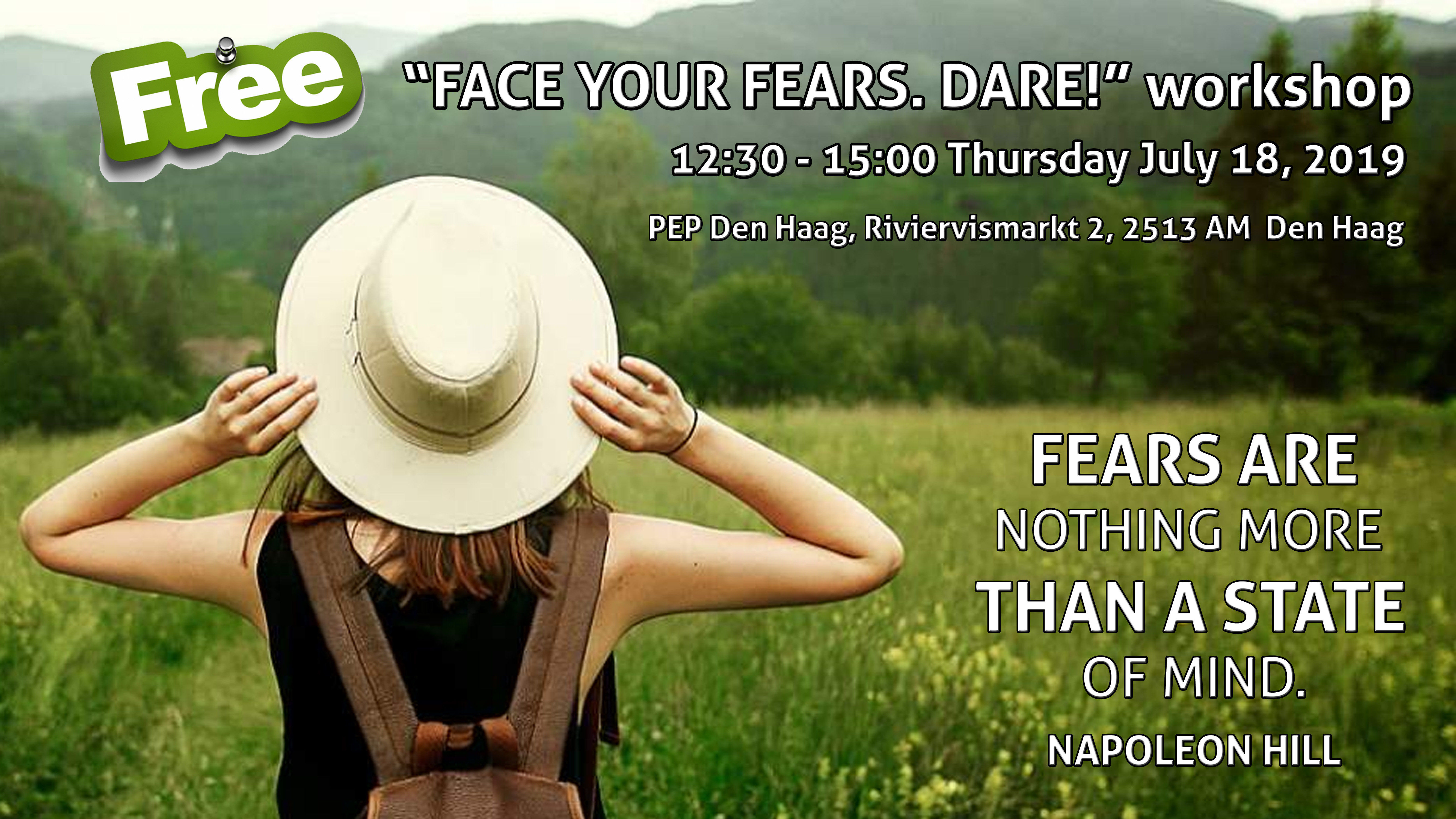 "Face Your Fears. Dare!" with Vassia Sarantopoulou, counselor-psychologist and founder of AntiLoneliness