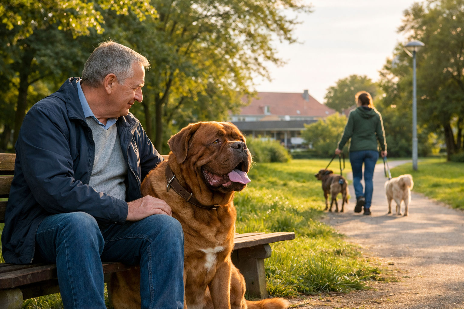 Maak deze hond dolblij en maak met hem een ommetje door de wijk