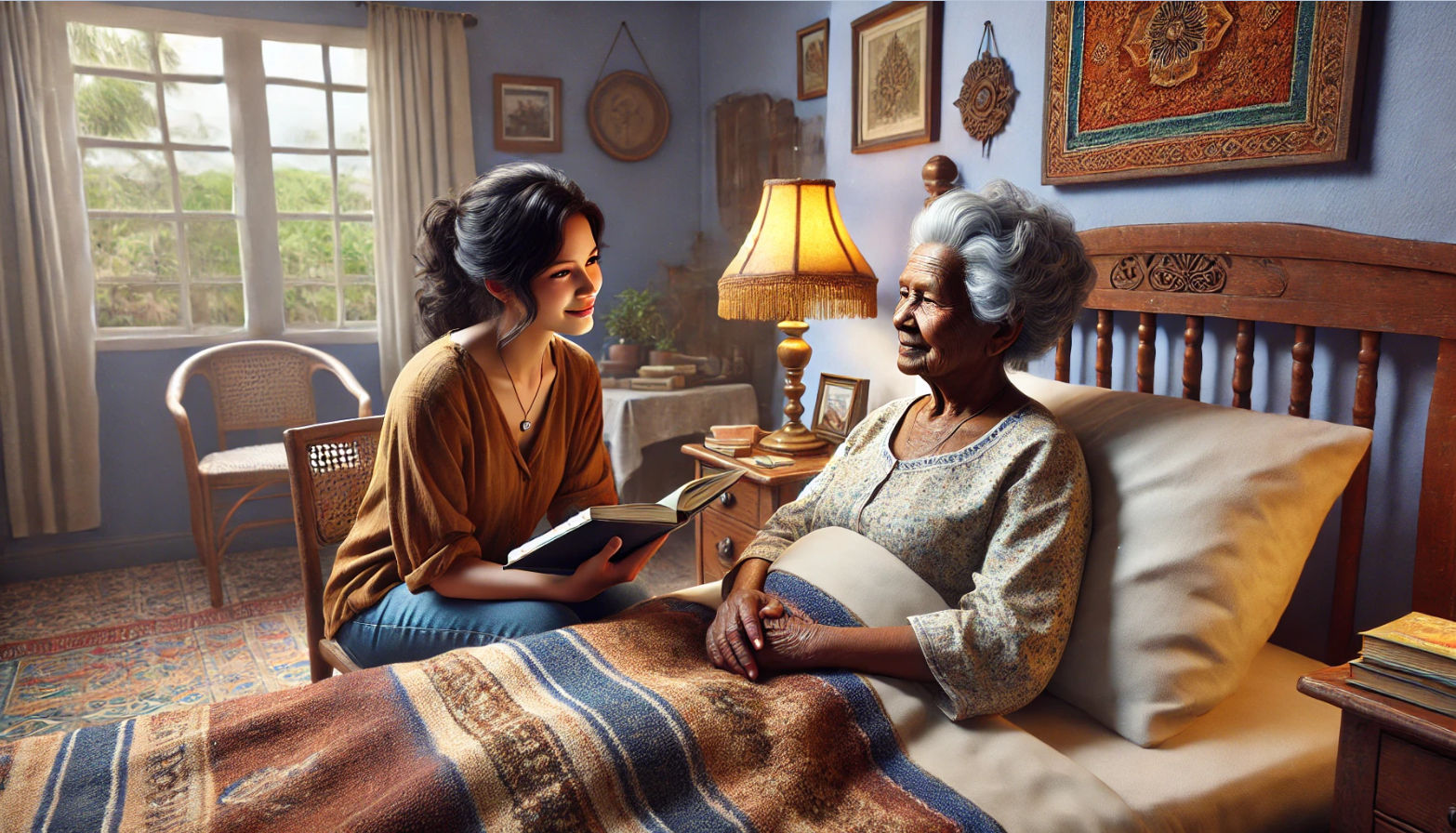 Word jij de stem bij een verhaal? Deze Surinaamse dame luistert graag naar je!