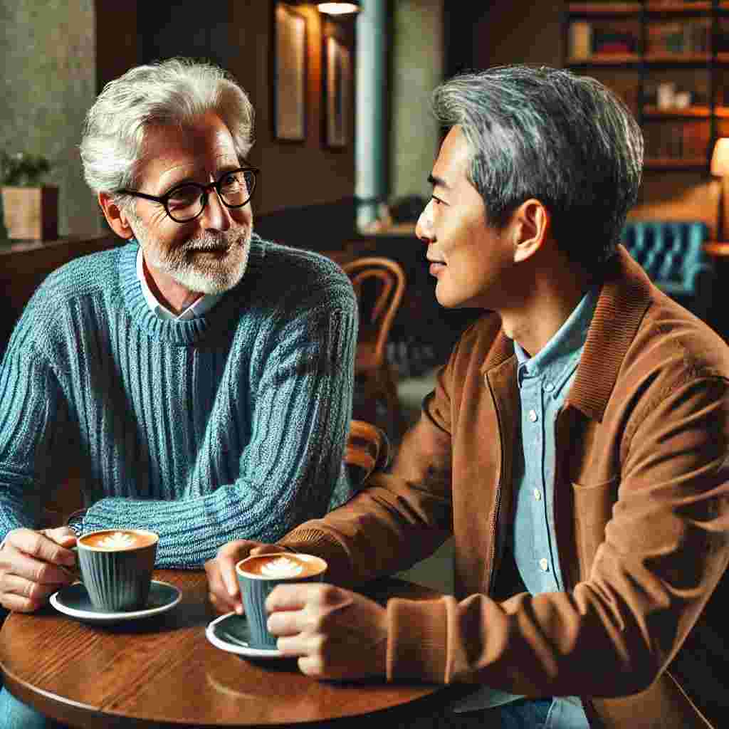 Een bakkie met een praatje? Meneer is er voor in!