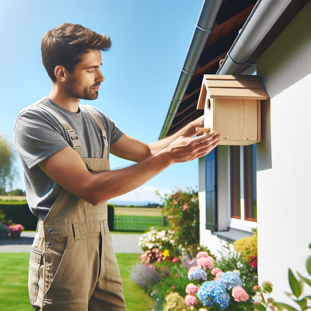 Maak een verschil en  tover een tuin om tot vogelparadijs voor deze lieve meneer