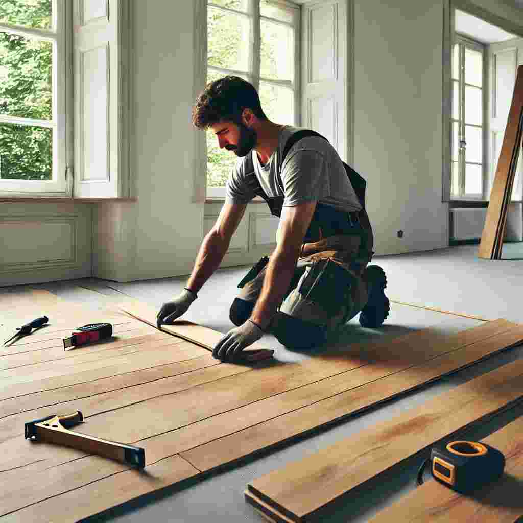 Een vloer leggen is voor jou een koud kunstje!