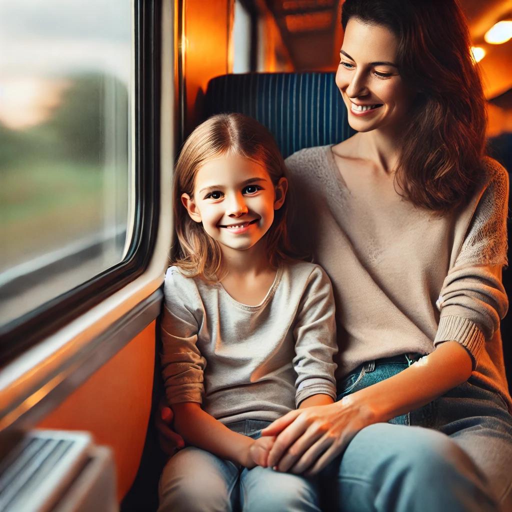 Een veilige reis naar huis: Wie helpt dit lieve meisje en haar moeder onderweg?