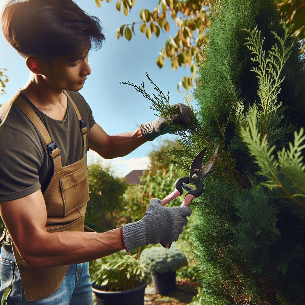 Hoge bomen vangen veel wind, ook deze coniferen