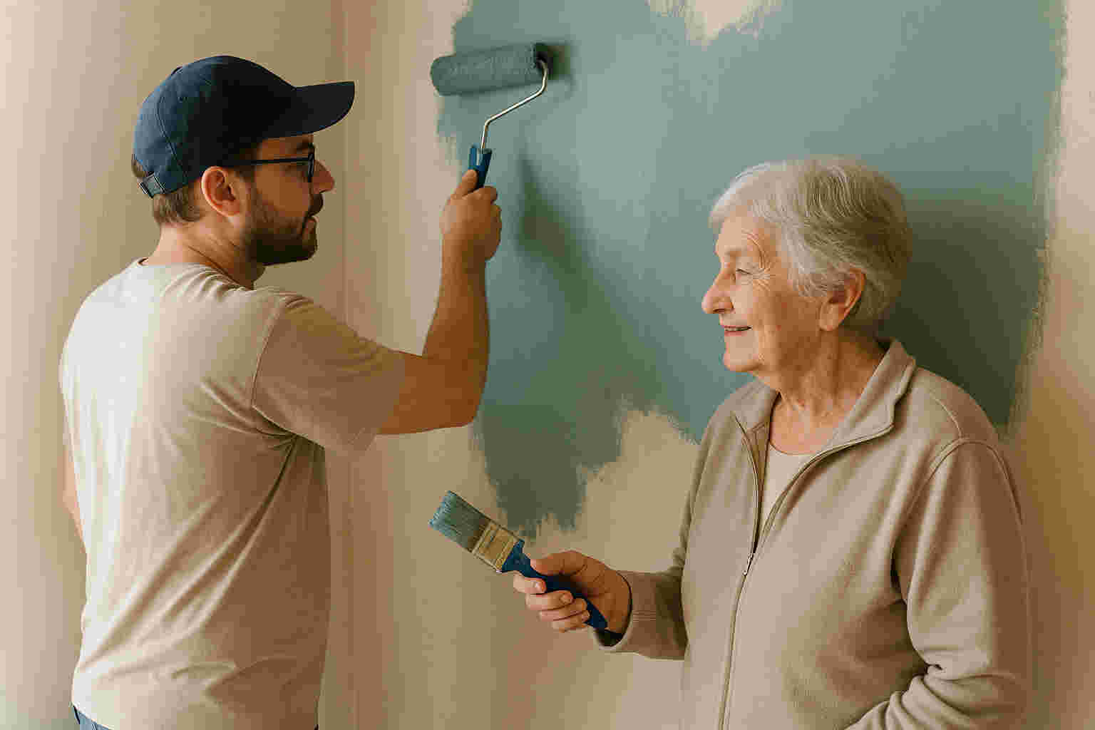 Gezocht: Helpende hand voor kleine verfklus met groot hart in Medemblik