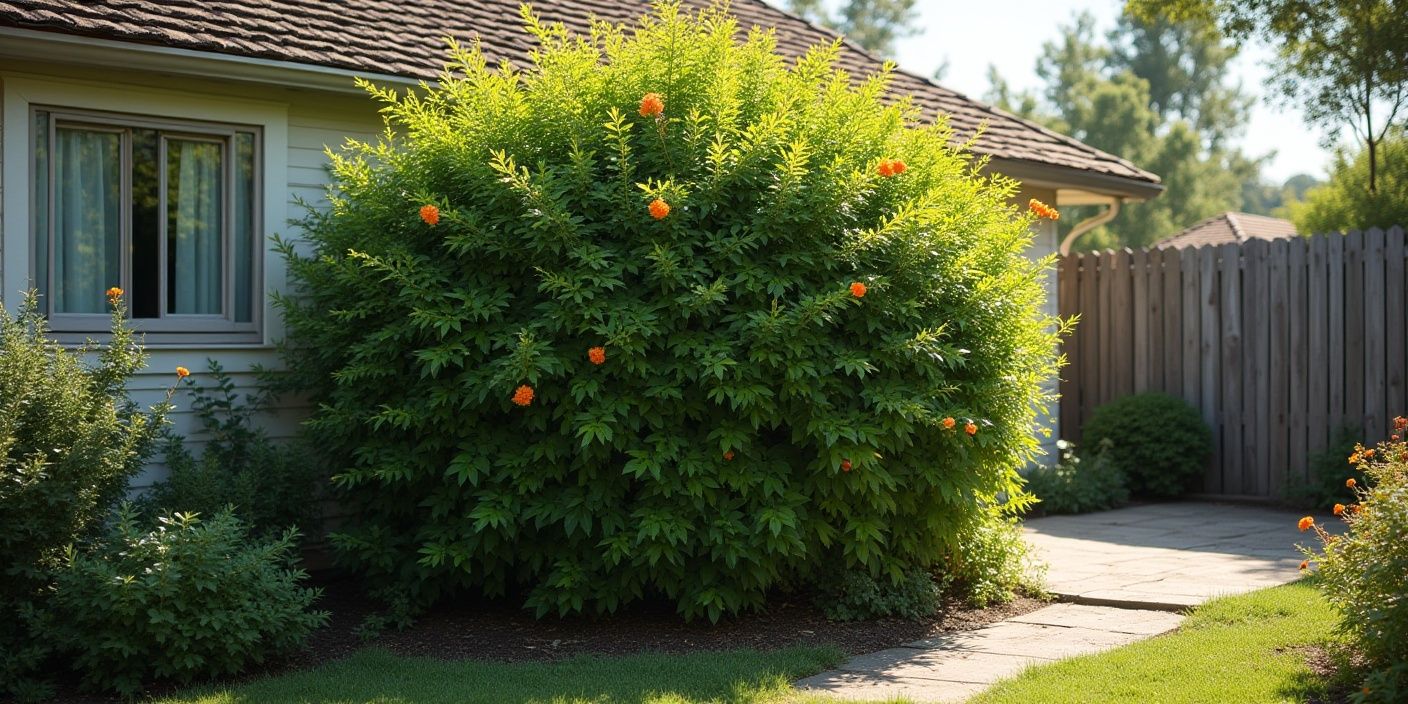 De struik wint terrein… wie temt ‘m weer?