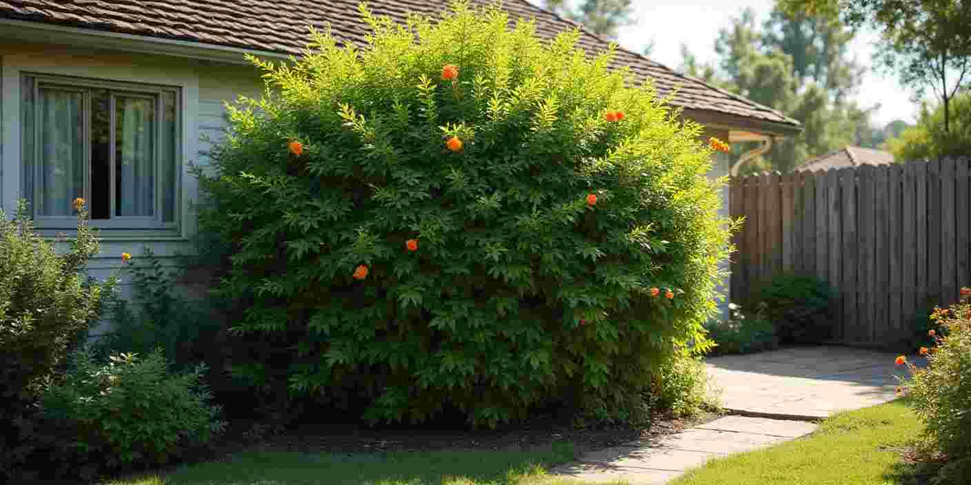 De struik wint terrein… wie temt ‘m weer?